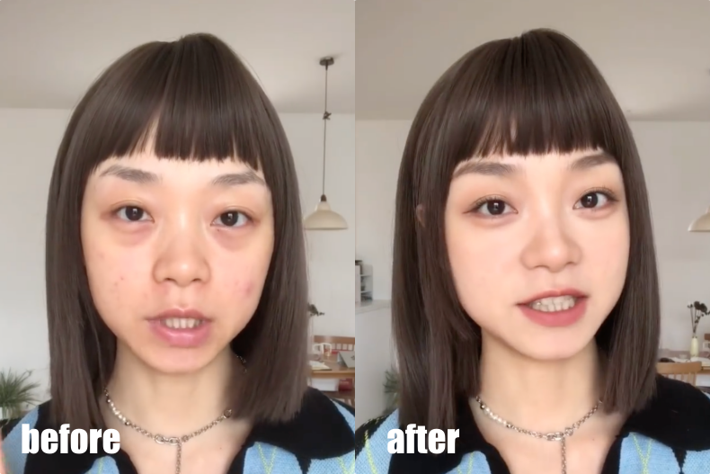 真心沒P圖！超神奇黑眼圈、淚溝消失術，快跟著5步驟一次搞定不顯髒、不卡粉