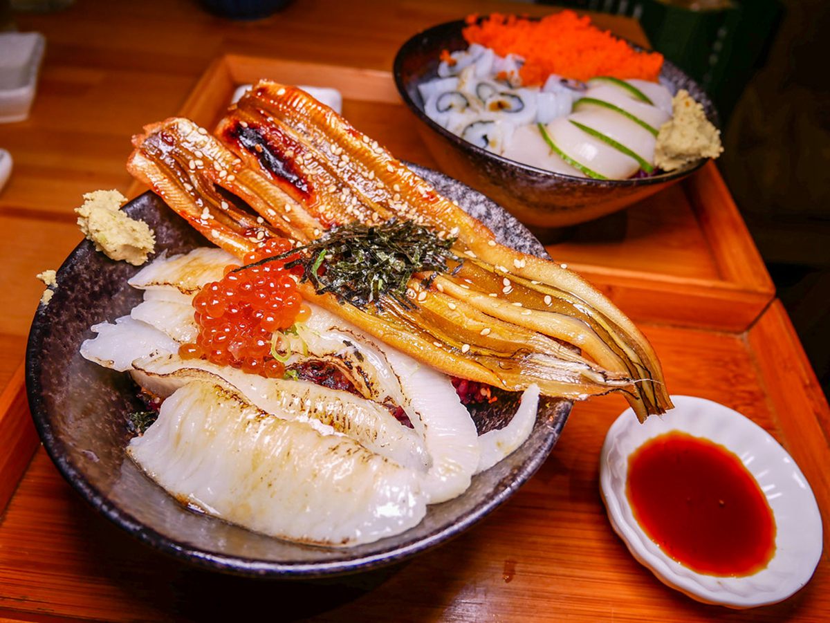 「有青」才敢大聲！台北最強６家海鮮丼：３種部位日本黑鮪、２公分厚生魚片