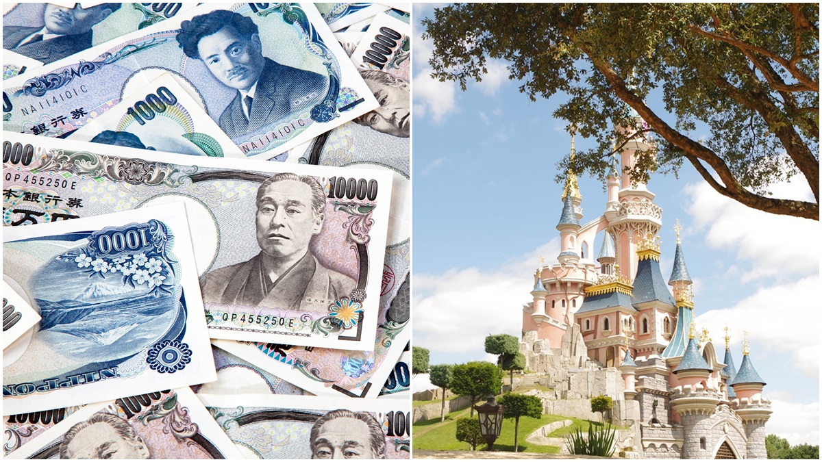 日圓匯率探25年新低！台幣10萬元現賺「10張迪士尼門票」，哈日族快撿便宜