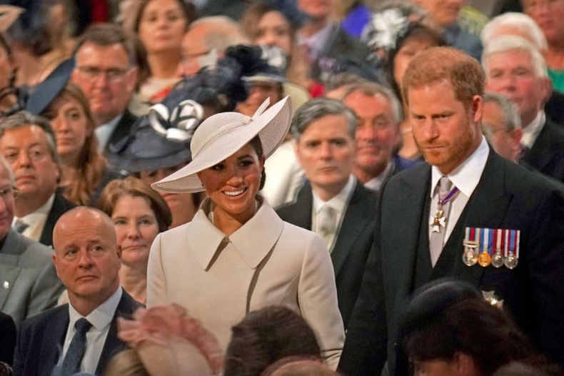 ▲哈利夫婦回倫敦慶祝女王登基70週年