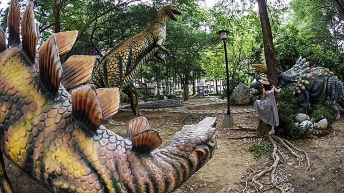 隱藏版「侏羅紀公園」！免費拍超逼真巨型恐龍＋恐龍蛋，超夯IG打卡祕境快收