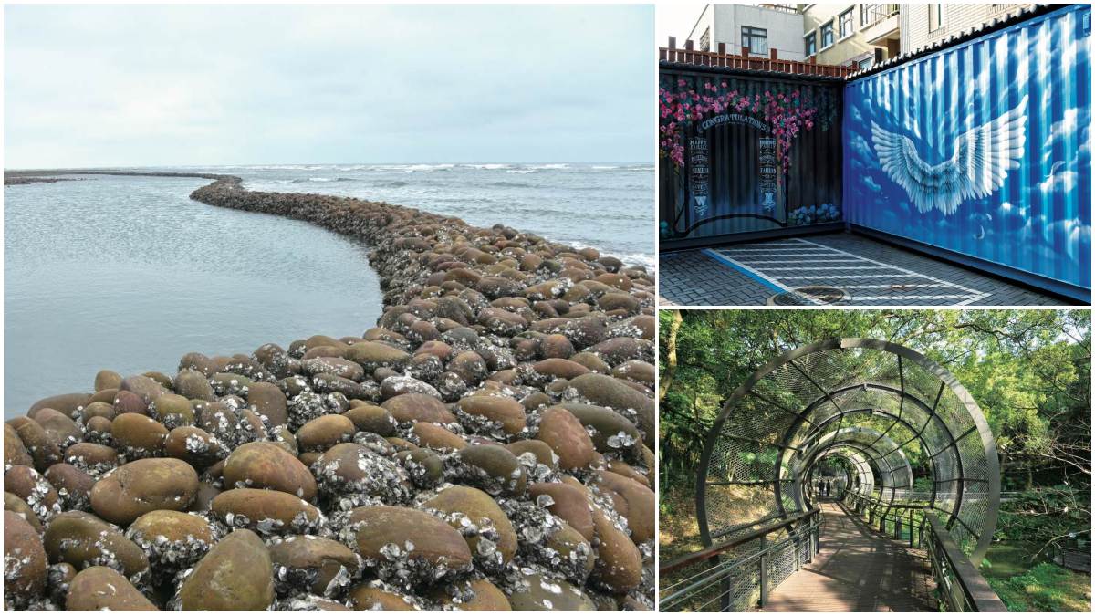 這裡打卡沒?桃園5處「山海祕境」快衝:天使貨櫃屋、清朝石滬、綠色棧道