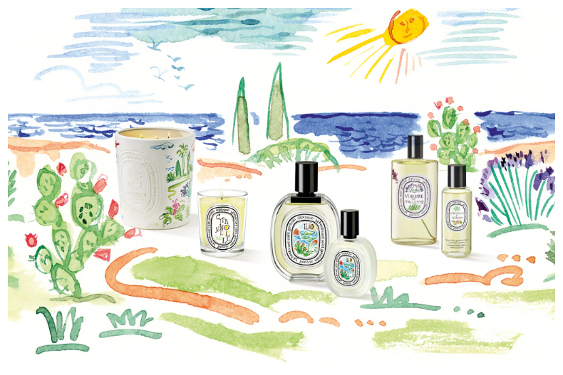 diptyque 夏季系列產品致敬大自然，圍繞地中海的純真自然
