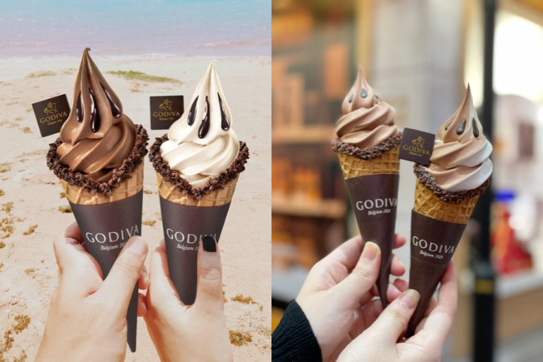 GODIVA霜淇淋不限口味「買一送一」只有這天快衝！YouTuber千千親手做再送松露巧克力