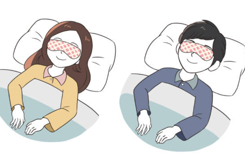 ▲睡前熱敷眼睛對於緩解疲勞十分有效
