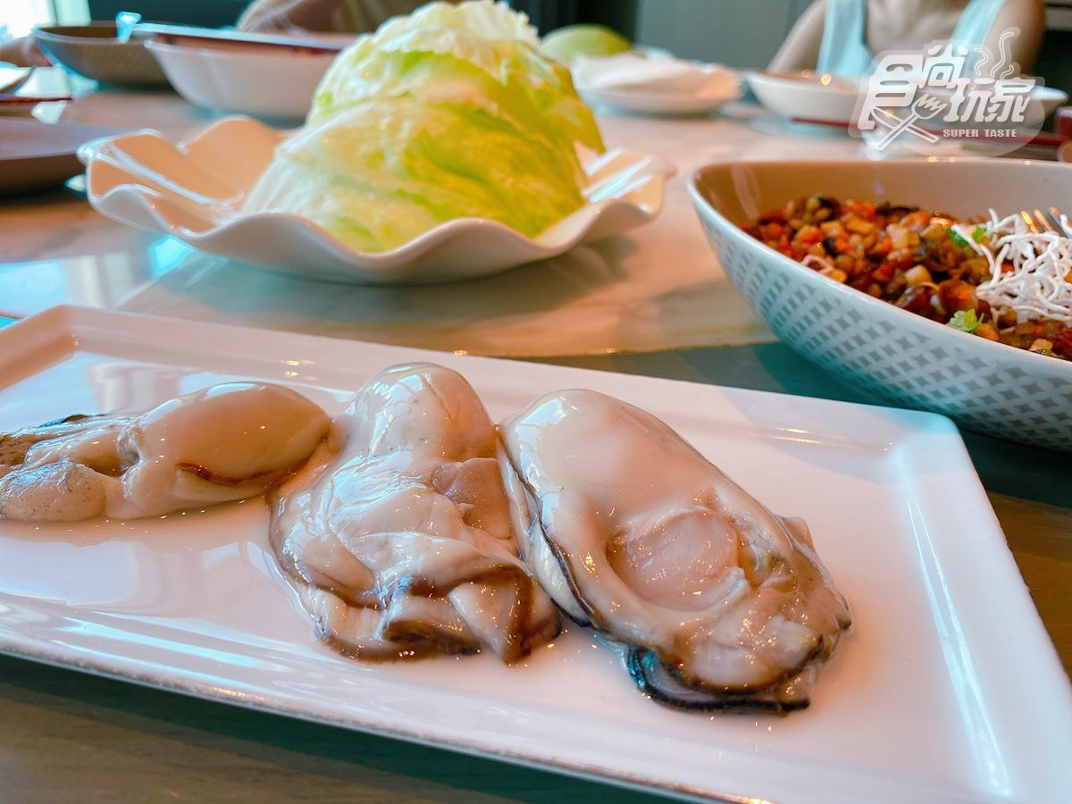 新北最高餐廳超狂新菜！巨大日本生蠔變蝦鬆、波妞蝦餃必吃，還有免費吃到飽