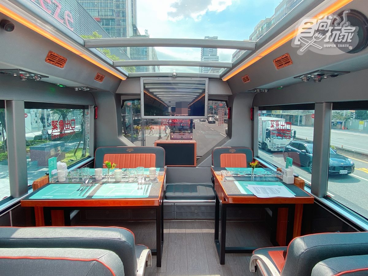 免飛出國！雙層巴士餐車首次「米其林港點下午茶」，180度透明窗景超好拍