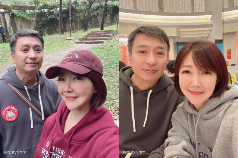 結婚26周年銀婚快樂！余皓然曬和王中平超甜合影：婚姻是個課題，繼續努力！