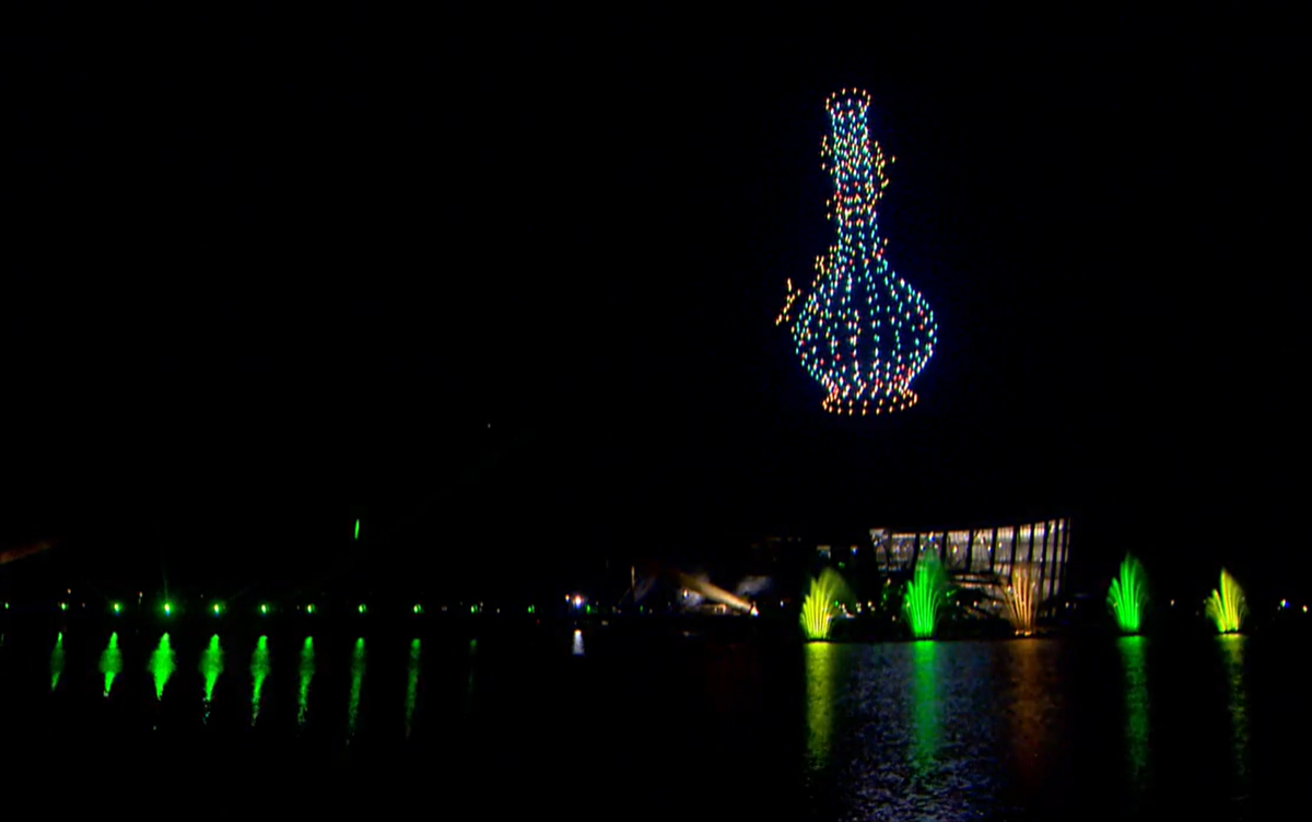3D雷雕水舞、500架無人機展演超美！暑假衝故宮南院看秀，還能體驗互動迷宮