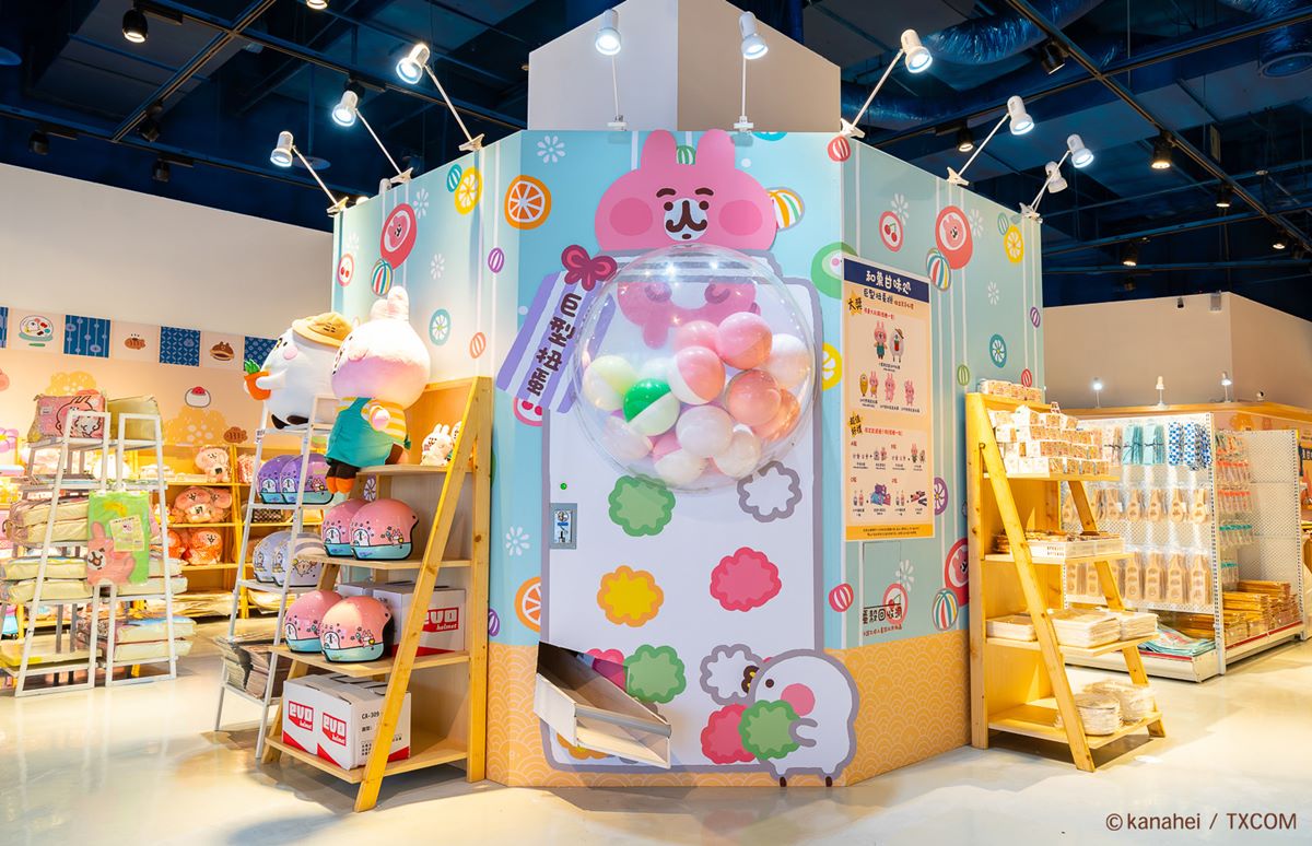 全新「卡娜赫拉和菓子屋」！粉紅兔兔、P助變身日式甜點，３大打卡點秒飛日本