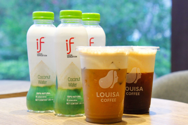 ▲善用「異業結盟」的行銷策略，「IF」與知名咖啡連鎖路易莎聯名叩關台灣市場，初試啼聲就賣出50萬杯的驚人銷量。