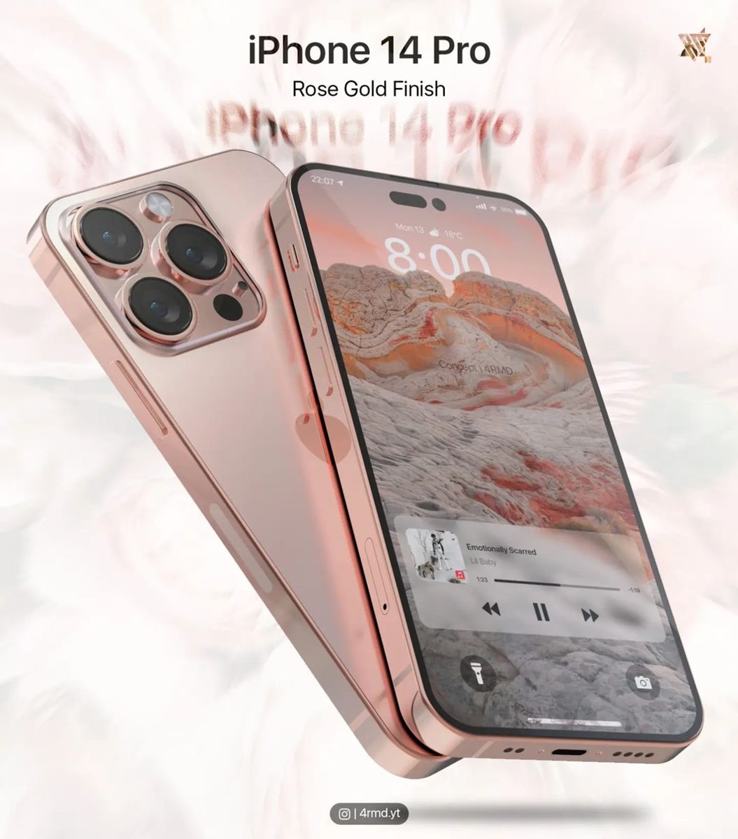 美出新高度！iPhone 14新款抹茶山綠、玫瑰奶茶金，６款Pro配色搭配無瀏海螢幕