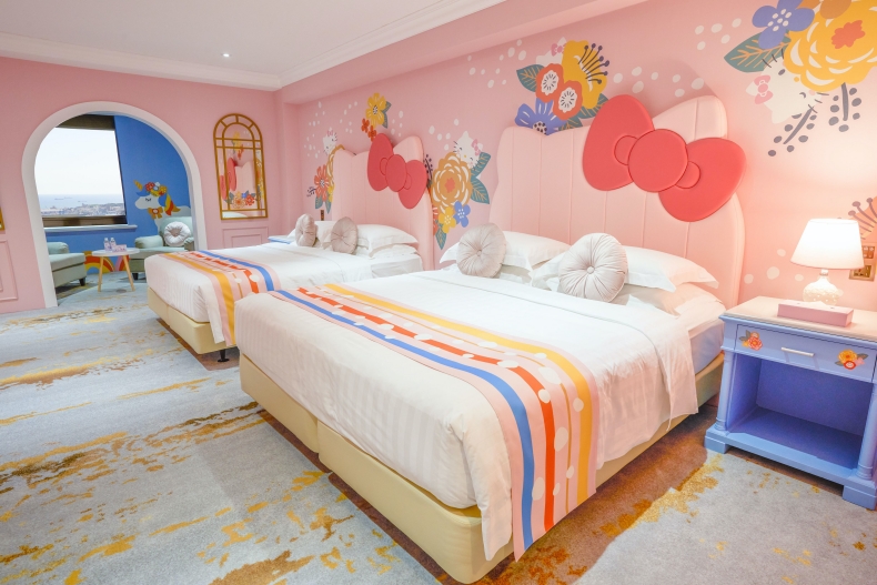 高雄漢來大飯店「10種三麗鷗主題房」開賣：療癒Kitty、雙星仙子激發少女心