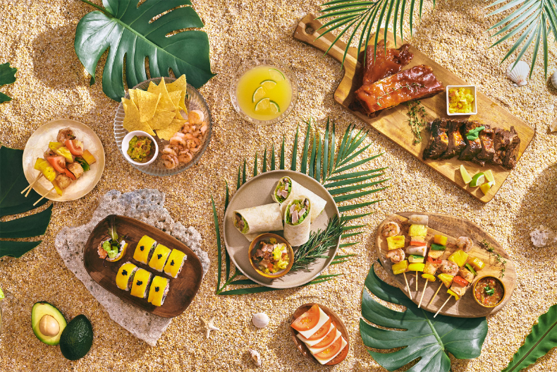 ▲Cozzi Market逸‧市集涼夏推出夏日加州海灘季，用味蕾遊歷世界