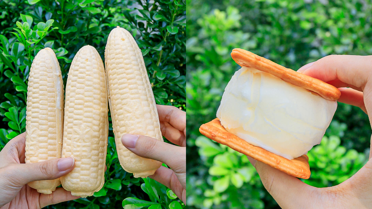 爽嗑整支「玉米冰」！最古錐冰品25元就能吃，還有厚達４公分三明治冰餅