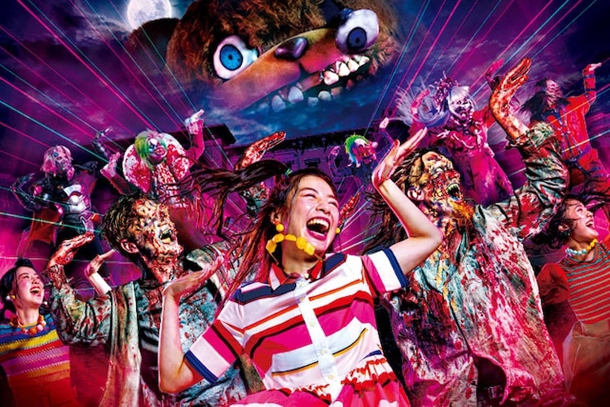 日本環球影城「萬聖節驚魂夜 」復活了！史上最多「街頭殭屍」、恐怖迷宮嗨翻