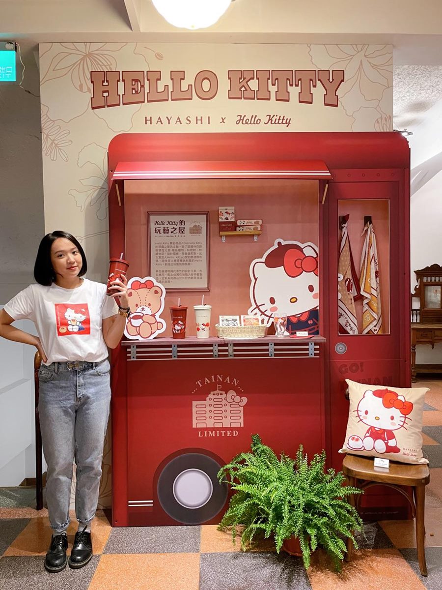全台首間「Hello Kitty喫茶店」！秒飛日本場景超好拍，還有超萌周邊可買