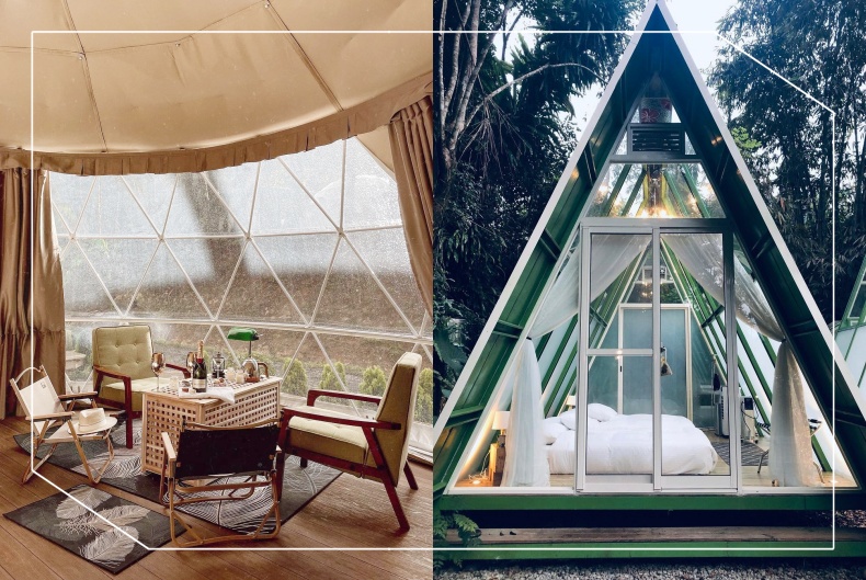 全台11大森林系「豪華露營」推薦！玻璃屋看星星、一泊五食，拎著行李就出發