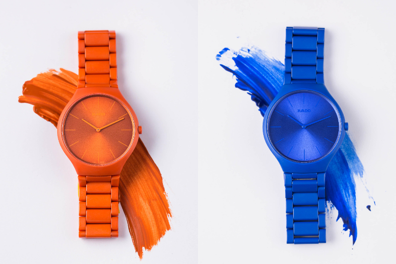 ▲Rado 瑞士雷達表True Thinline Le Corbusier 幻彩高科技陶瓷系列腕錶，NT.61,900