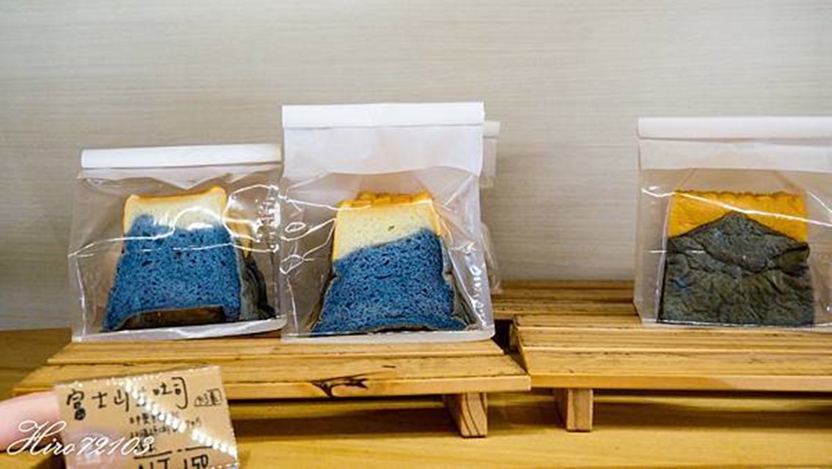 富士山吐司在台中！「造型生吐司」使用梔子花染藍，再打卡富士山布景