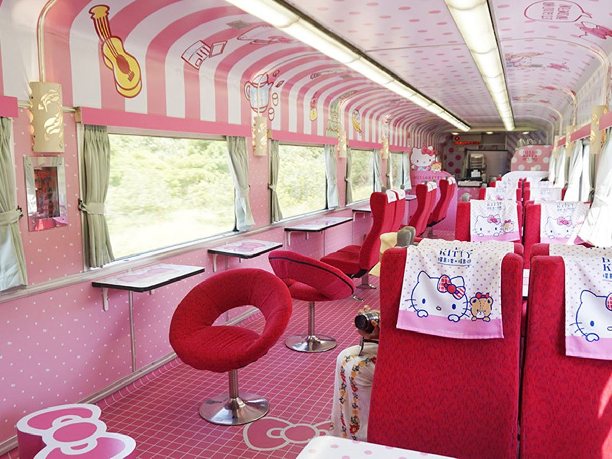 三麗鷗迷注意！全台唯一Hello Kitty繽紛列車將消失，每人最低799元起就可搭