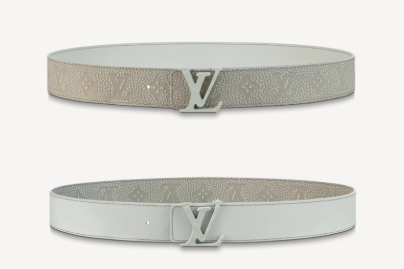 ▲Louis Vuitton LV SHAPE MNG CLIMBING 雙面皮帶，NT.24,900