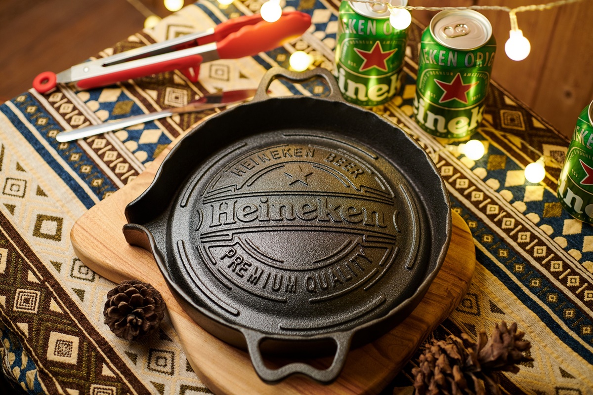 海尼根金屬杯、鑄鐵烤盤免費送！中秋烤肉配啤酒，優惠、換購商品一次看