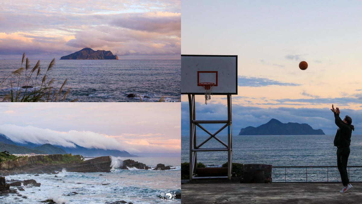「全台最美籃球場」在宜蘭！投籃＋龜山島美景超好拍，IG賞海祕境快追