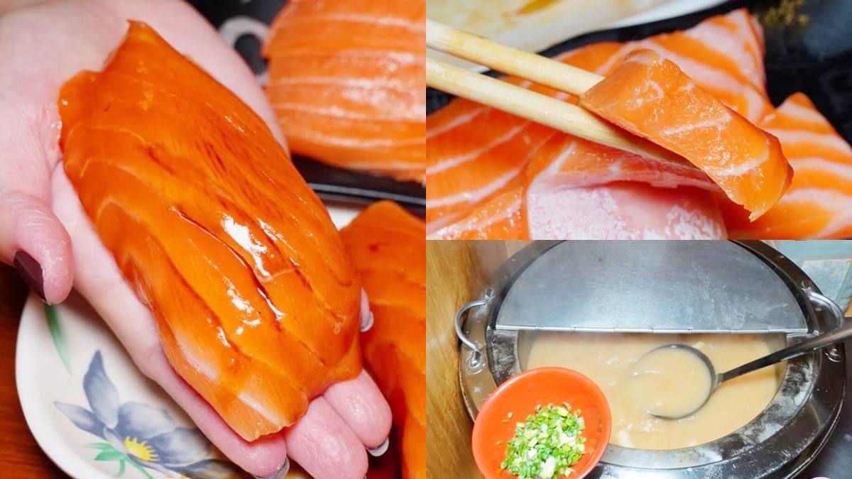 紅遍中日韓！台北「排隊日料」先搶巨無霸鮭魚握壽司，免費味噌湯＋蔥花任加