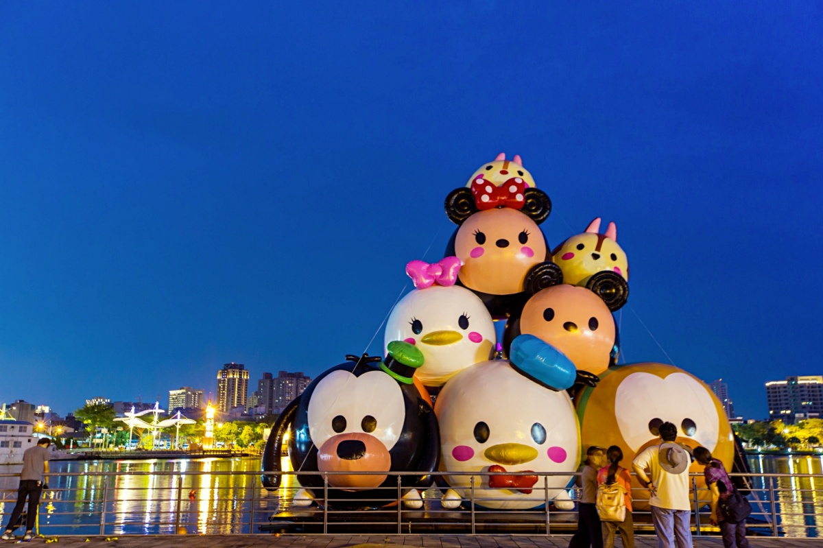 搶先曝光！15米巨萌「TSUM TSUM」漂浮安平碼頭，迪士尼粉快衝台南拍爆