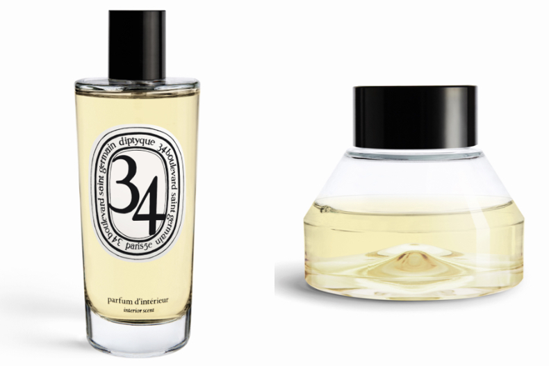 ▲diptyque聖日爾曼大道34號室內噴霧 NT$2,150/擴香精 75ml NT$6,000