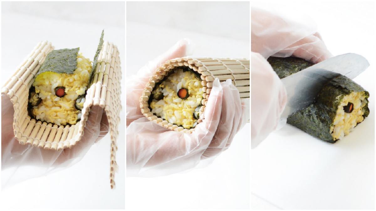 超可愛的啦！４款創意爆棚「壽司捲」：人氣毛毛蟲、鯉魚旗、裝成蛋糕的壽司