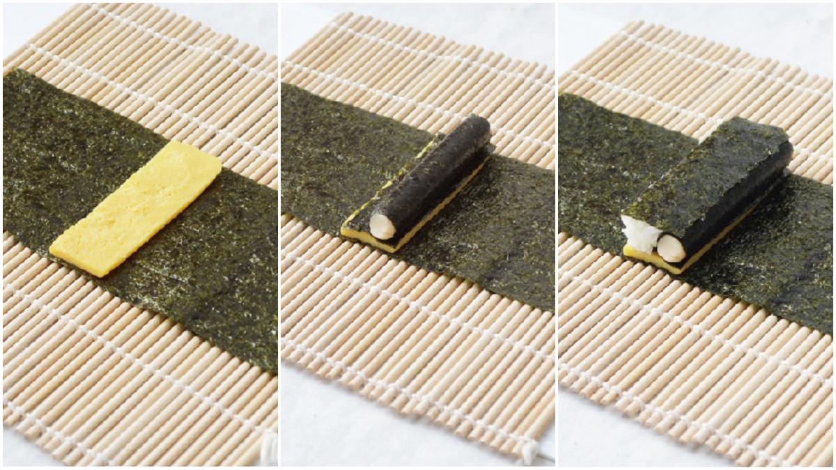 超可愛的啦！４款創意爆棚「壽司捲」：人氣毛毛蟲、鯉魚旗、裝成蛋糕的壽司