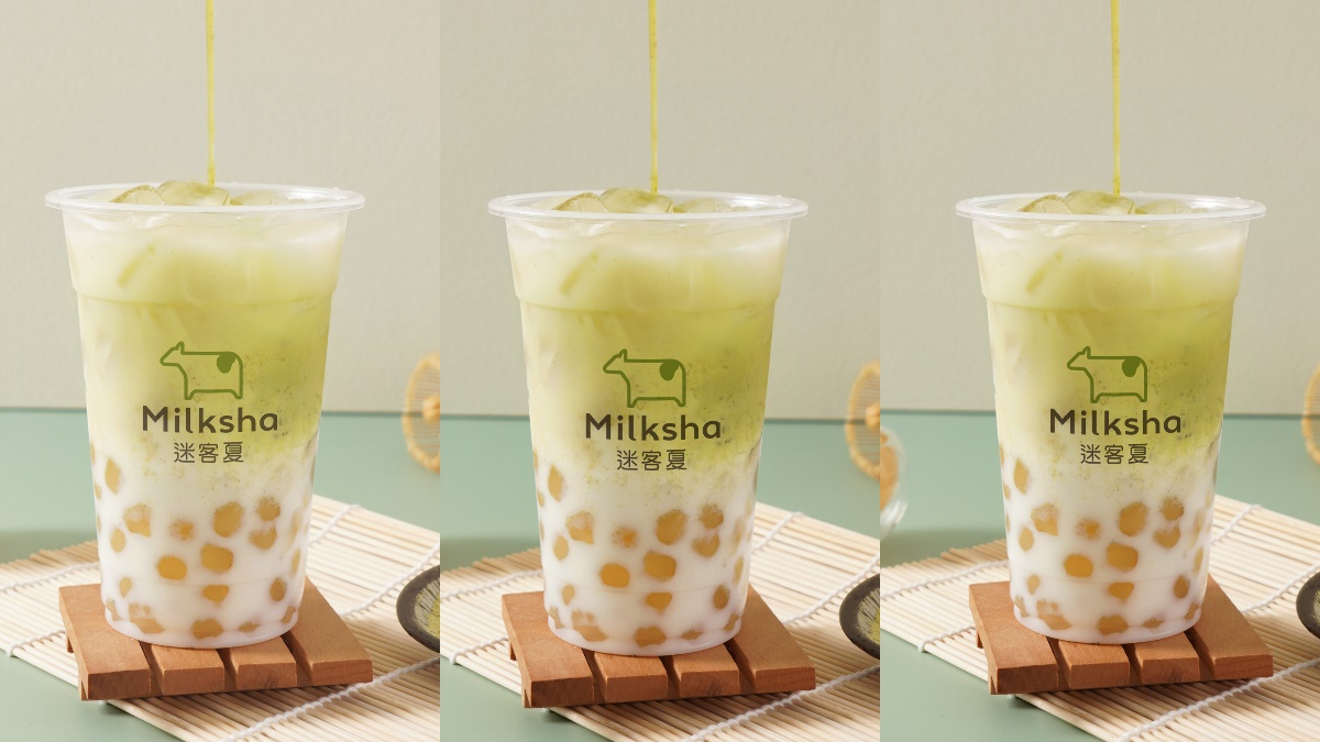 最美「莫蘭迪綠抹茶飲」！迷客夏秋季新品搭滿滿爆米香＋QQ綠茶凍、白玉珍珠
