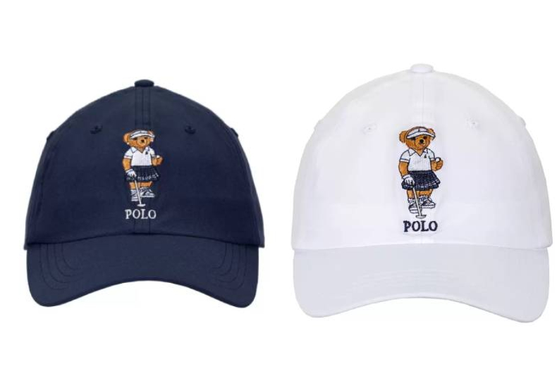 ▲Polo Ralph Lauren 經典品牌熊刺繡女棒球帽，NT.1,299