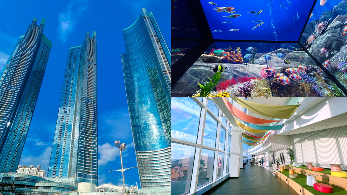 IG打卡必收！全新釜山「海雲台LCT」：世界最高星巴克、購物中心、水上樂園