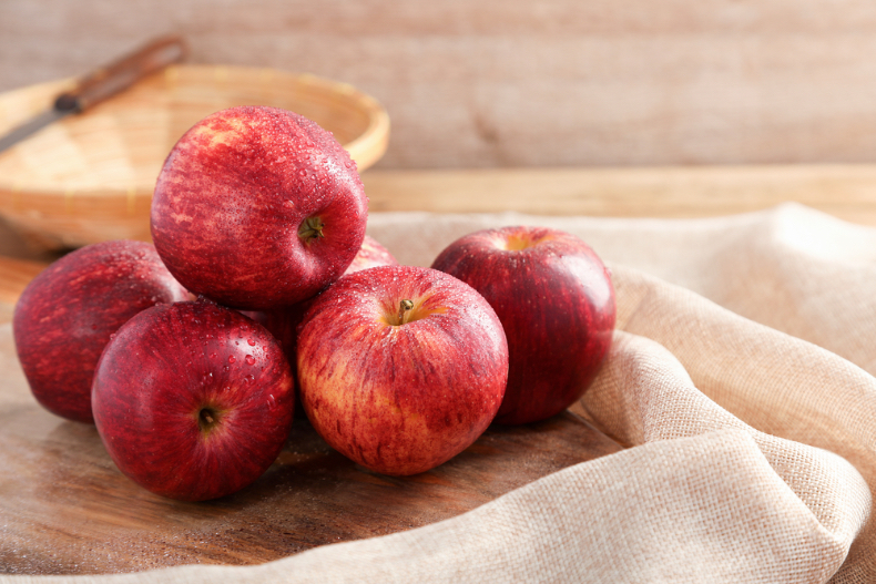 ▲蘋果幫助身體提高代謝並消除水腫