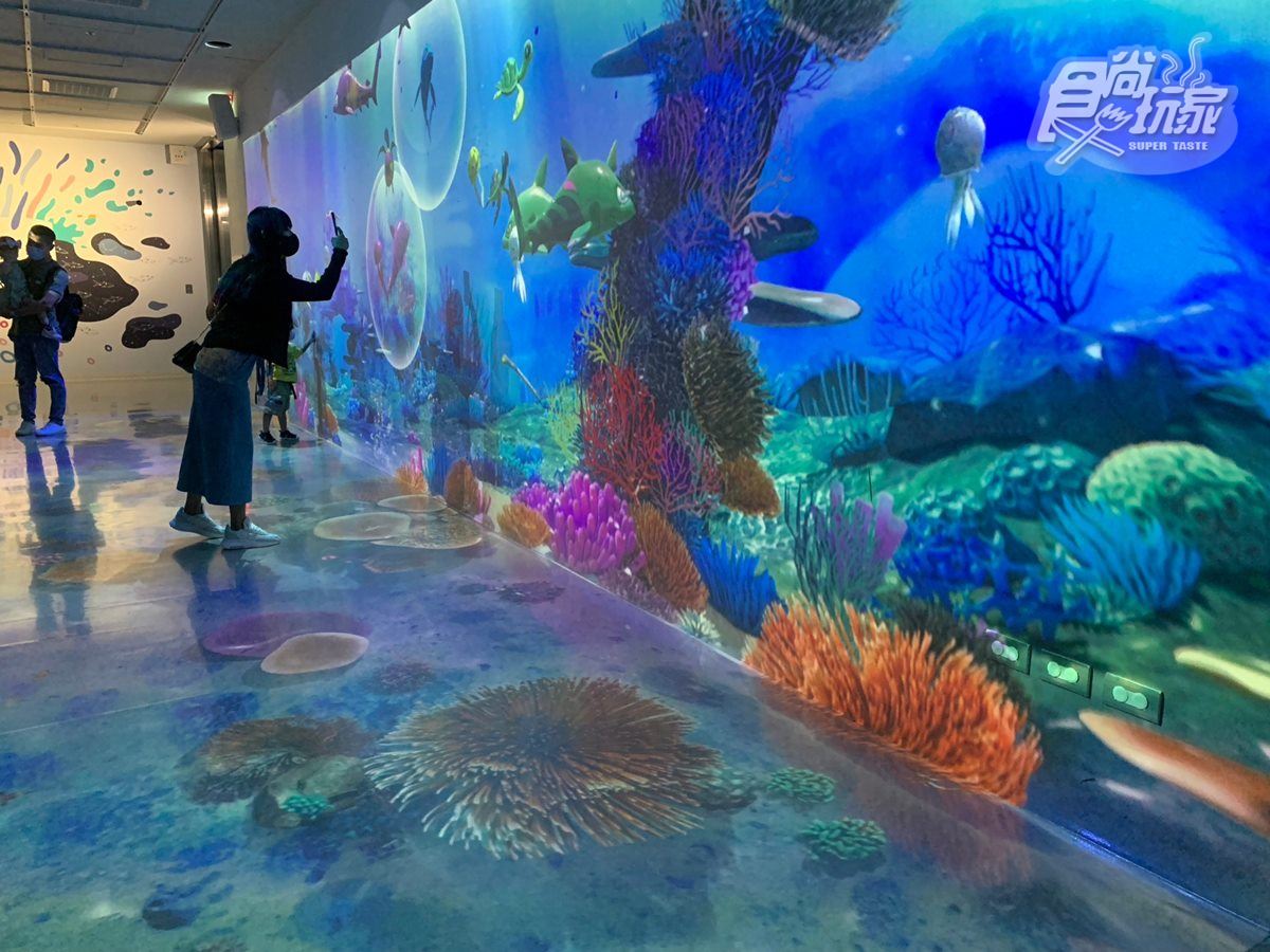 衝Xpark賞世界名畫！「AI海洋名畫展」今開跑，夢幻水晶球、水母萬花筒超欠拍