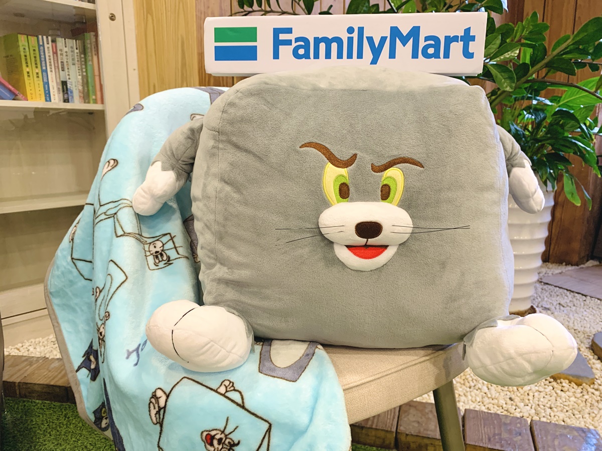 全家「湯姆貓與傑利鼠」第２波集點！超巨大絨毛抱枕毯、寵物外出包百元加購