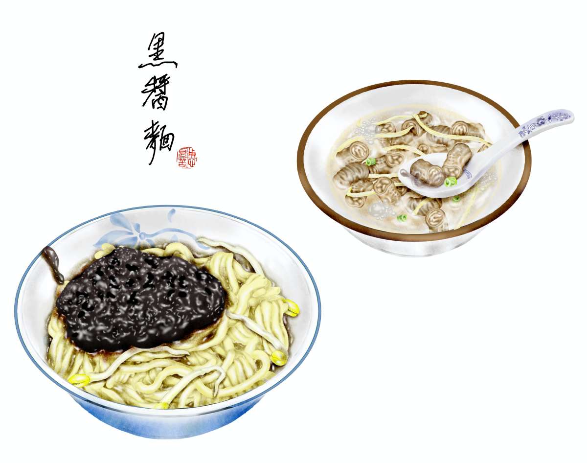 別再叫新竹美食沙漠！在地人大推「神祕黑醬麵」，深黑甜醬配乾麵唰嘴好滋味