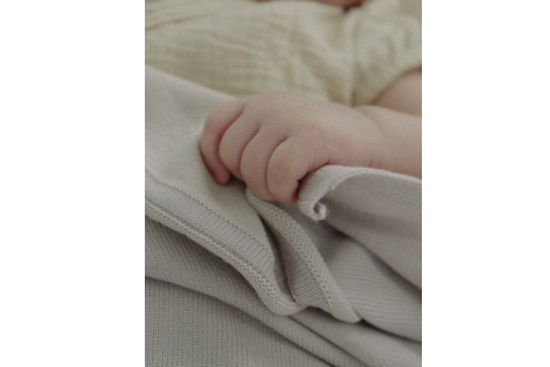 ▲Merino羊毛銀離子抗菌紗萬用毯，多種用途帶給寶寶最溫柔的包覆