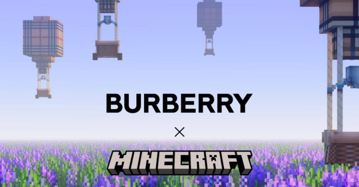 Burberry宣佈將與minecraft攜手合作共創特選系列 遊戲及聯名將於11月初隆重登場 新品情報 Burberry Minecraft 女人我最大