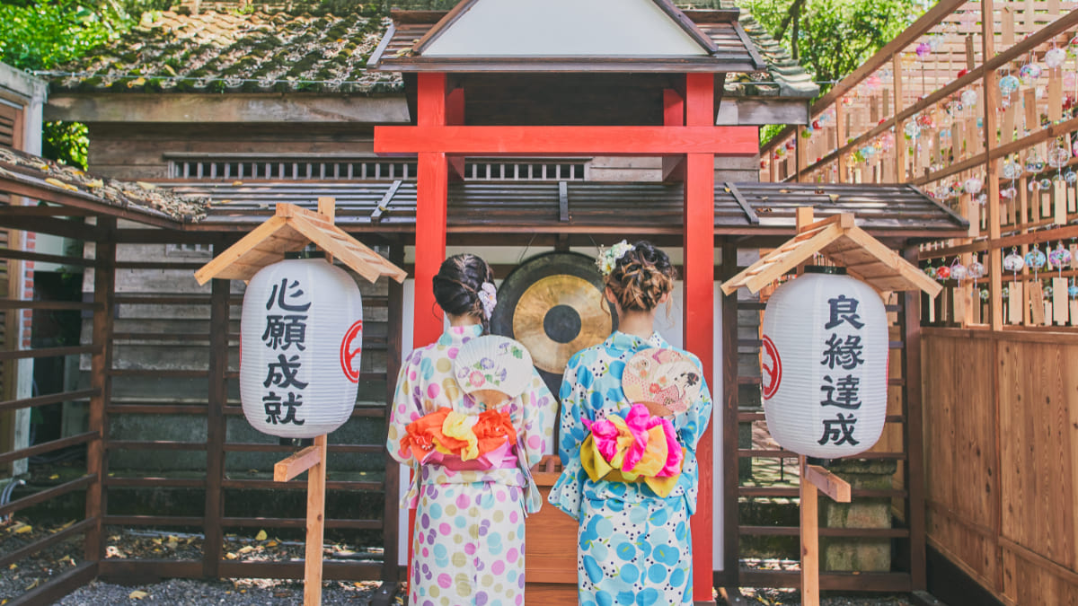 與「日本釧路鳥取神社」合作，帶入神社祭祀祈願的文化。（圖片來源：忠烈祠暨桃園神社文化園區）