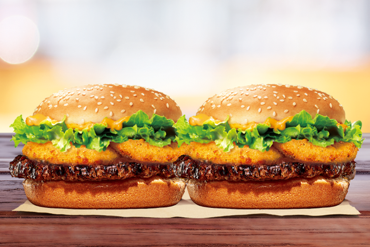 漢堡王買一送一！長達40天洋蔥圈漢堡、牛肉堡５折，還有雙12爽吃套餐優惠