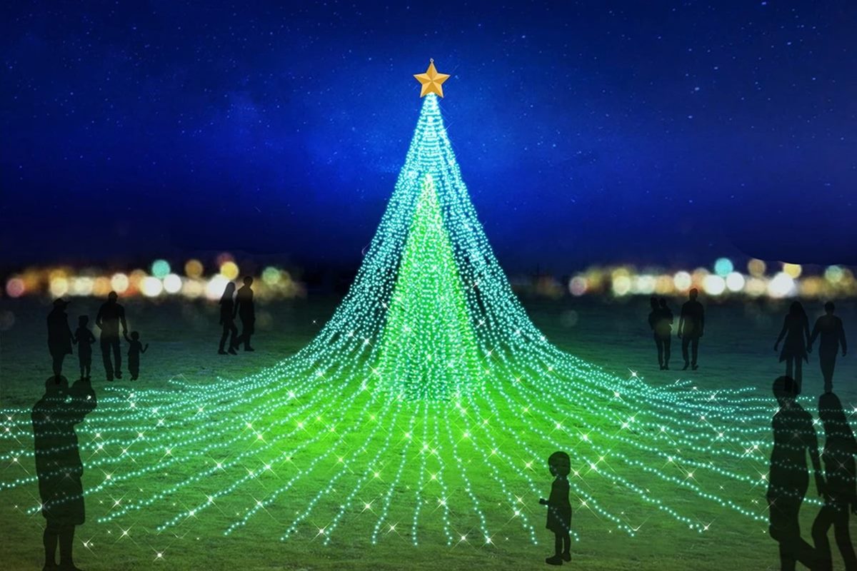 「2022屏東聖誕節」下雪啦！搶拍７米高耶誕樹、15組絕美燈飾，再逛聖誕市集