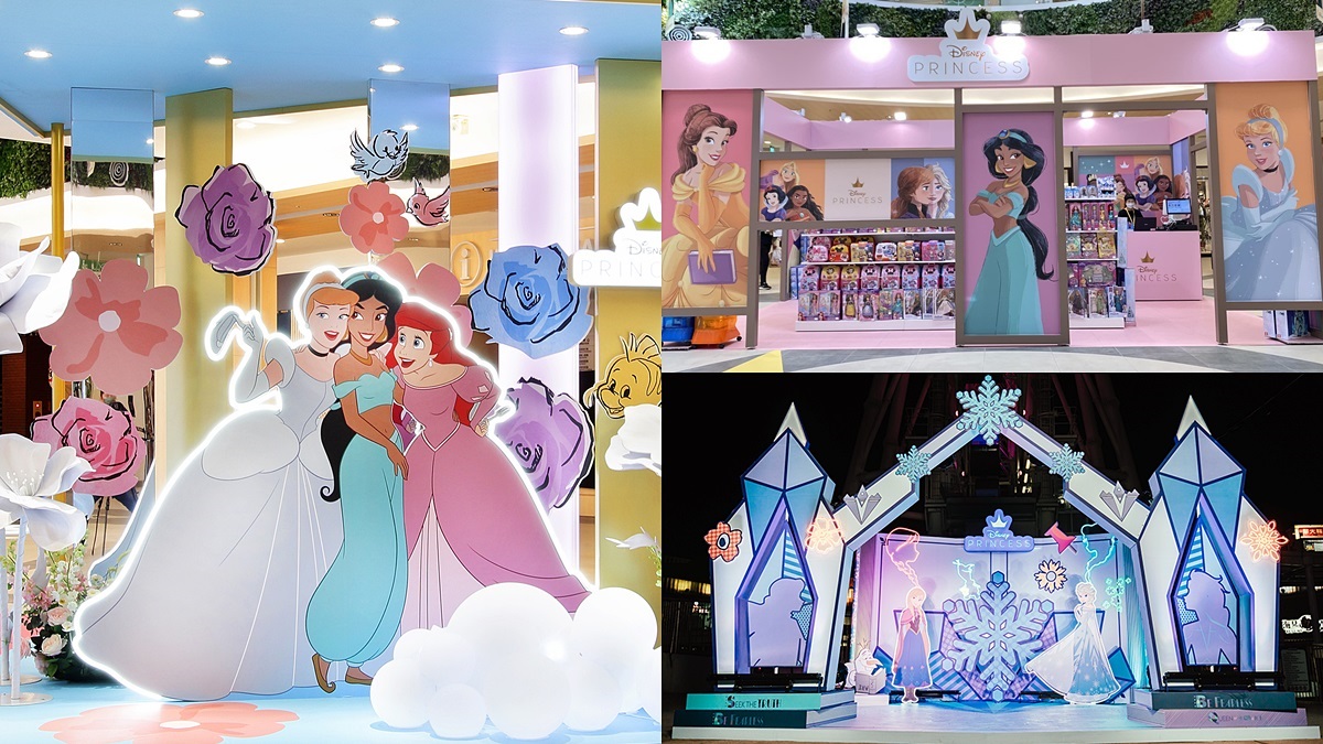 北中南「迪士尼公主」耶誕場景！必拍艾莎冰宮、灰姑娘玻璃鞋、白雪公主木屋