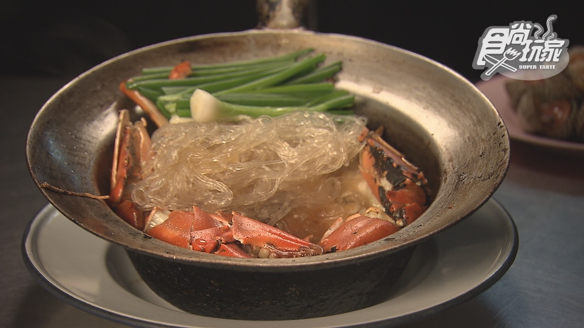 冬粉煲有鮮蝦和螃蟹２種口味可以選擇。