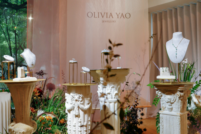 孟耿如仙氣示範！OLIVIA YAO隆重舉辦首場高級珠寶展「The Débutante」