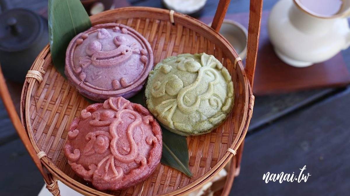 來店必吃的「湖怪造型」創意紅龜粿相當精緻。（圖片來源：Nana愛旅行札記）