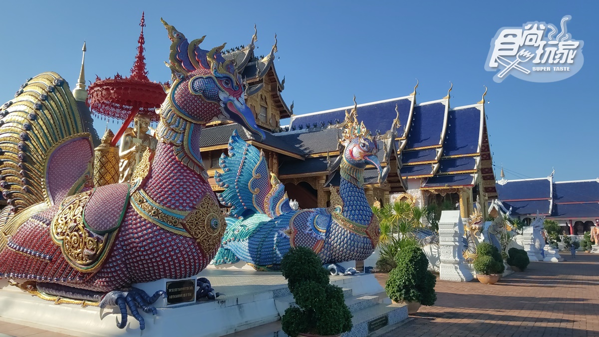 終於直飛了！泰國清邁超夯６玩法：網美風「藍廟群」、超好逛「泰版華山」